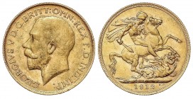 WORLD COINS: AUSTRALIA
Australia
Soberano. 1912-P. JORGE V. PERTH. 7,96 grs. AU. Fr-40; KM-29. EBC.