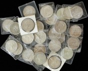 WORLD COINS: CANADA
Canada
Lote 26 monedas 1 (25) y 5 Dólares. 1935 a 1967. AR. 5 Dólares en envoltorio original de plástico. A EXAMINAR. KM-30 ,31,...