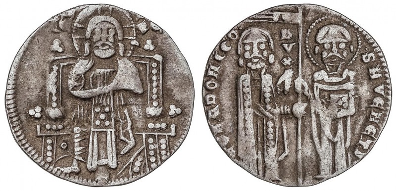 WORLD COINS: ITALIAN STATES
Italian States
Grosso. (1289-1311). Pietro Gradeni...