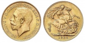 WORLD COINS: SOUTH AFRICA
South Africa
Soberano. 1925-SA. JORGE V. 7,98 grs. AU. Fr-5; KM-21. EBC.