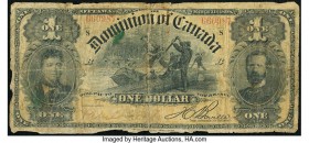 Canada Dominion of Canada $1 31.3.1898 DC-13c Very Good. Edge roughness.

HID09801242017