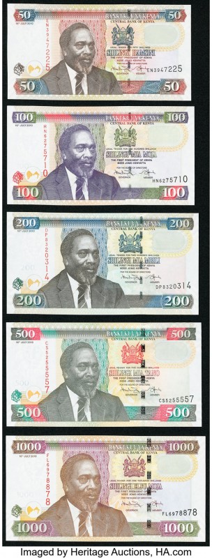 Over a Dozen Notes from Kenya and Zambia. Choice Crisp Uncirculated. 

HID098012...