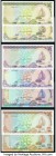A Dozen Colorful Notes from Maldives. Choice Crisp Uncirculated. 

HID09801242017