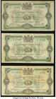 Sweden Sveriges Riksbank 1 Krona 1875 Pick 1b Three Examples Fine or Better. One example has a tear.

HID09801242017