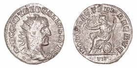 Treboniano Galo
Antoniniano. VE. R/ROMAE AETERNAE, en exergo VII. 3.64g. RIC.801. MBC-.