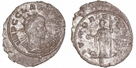Claudio II
Antoniniano. VE. R/IVNO REGINA, en exergo B. 3.23g. RIC.212. MBC-.