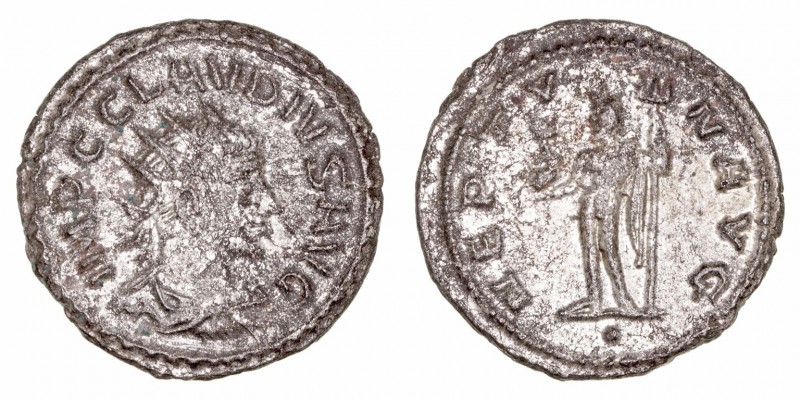 Claudio II
Antoniniano. VE. R/NEPTVN AVG., en exergo ·. 3.64g. RIC.214. Suave p...