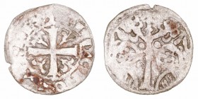 Corona Castellano Leonesa
Alfonso IX
Dinero. VE. Marca de ceca roel. 0.56g. AB.146. BC.