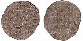 Corona Castellano Leonesa
Alfonso XI
Cornado. VE. Burgos. Con B y estrella a los lados de la torre central. 0.72g. AB.335.1. MBC.