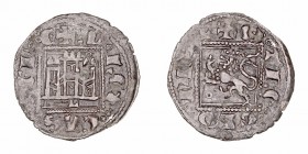 Corona Castellano Leonesa
Alfonso XI
Noven. VE. León. Con L bajo el castillo y roel sobre la torre der. y delante del león. 0.78g. AB.357.4. MBC.
