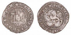 Corona Castellano Leonesa
Enrique III
Blanca. VE. Burgos. Con B bajo el castillo. 2.18g. AB.597. MBC.