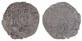 Corona Castellano Leonesa
Enrique IV
Maravedí. VE. Ávila. Con A gótica bajo el castillo. 1.09g. AB.790. Muy escasa. MBC-.
