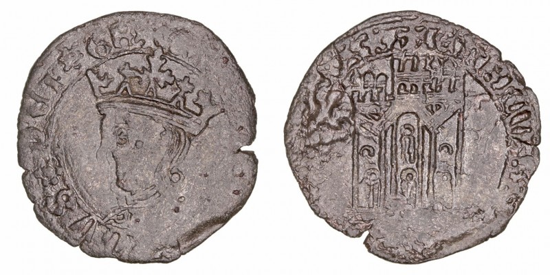 Corona Castellano Leonesa
Enrique IV
1/2 Cuartillo. VE. Sevilla. Con S a la iz...