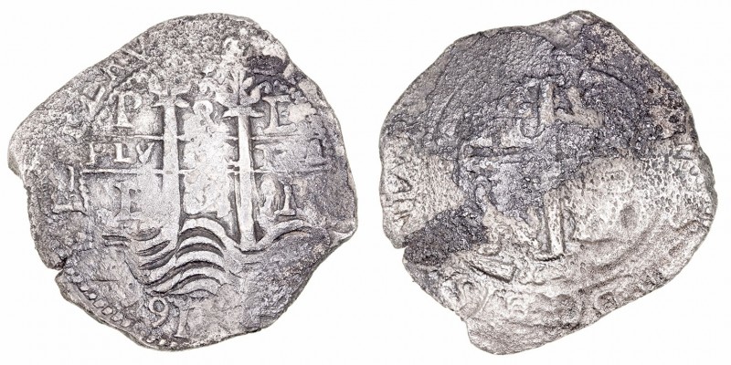 Felipe IV
8 Reales. AR. Potosí E. (1664). Aunque algo difusas o parciales tres ...