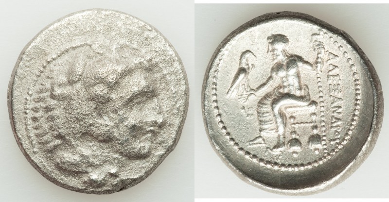 MACEDONIAN KINGDOM. Alexander III the Great (336-323 BC). AR tetradrachm (28mm, ...