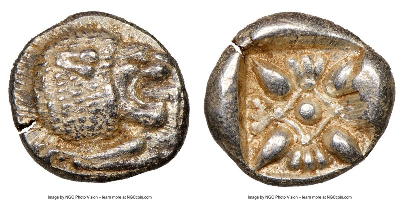 IONIA. Miletus. Ca. late 6th-5th centuries BC. AR 1/12 stater or obol (9mm, 1.20...