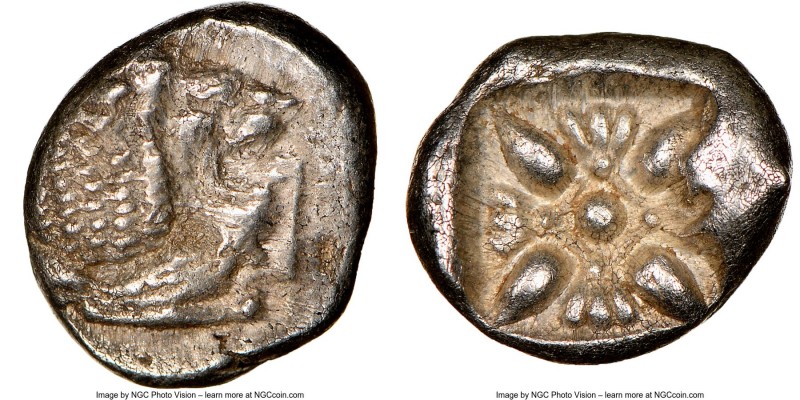 IONIA. Miletus. Ca. late 6th-5th centuries BC. AR 1/12 stater or obol (10mm). NG...