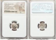LYCIAN LEAGUE. Masicytes. Ca. 48-20 BC. AR hemidrachm (16mm, 1.81 gm, 12h). NGC MS 5/5 - 4/5. Series 2. Laureate head of Apollo right, wearing taenia;...