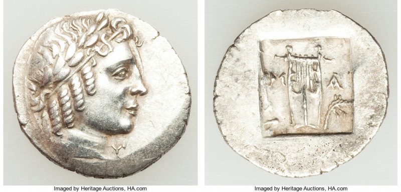 LYCIAN LEAGUE. Masicytes. Ca. 48-20 BC. AR hemidrachm (17mm, 1.83 gm, 12h). Choi...