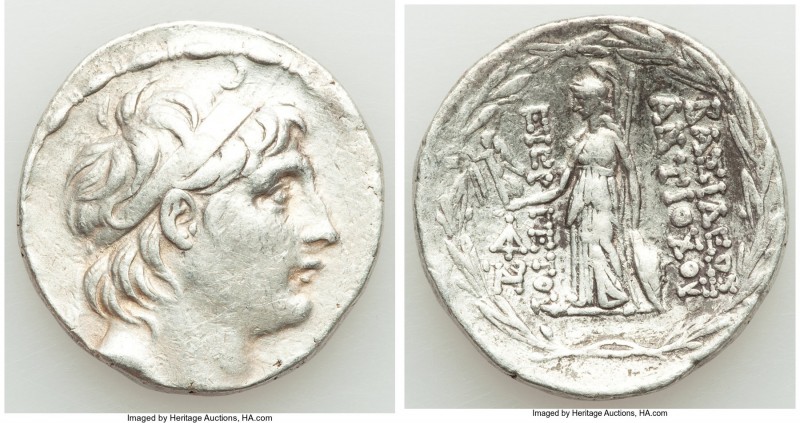 SELEUCID KINGDOM. Antiochus VII Euergetes (138-129 BC). AR tetradrachm (30mm, 16...