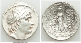SELEUCID KINGDOM. Antiochus VII Euergetes (138-129 BC). AR tetradrachm (30mm, 16.62 gm, 12h). VF. Posthumous issue of Cappadocian Kingdom, Class VIII....