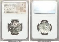 PTOLEMAIC EGYPT. Ptolemy X Alexander I (107-ca. 88 BC). AR stater or tetradrachm (26mm, 12.88 gm, 11h). NGC VF 4/5 - 2/5. Alexandria, dated Regnal Yea...