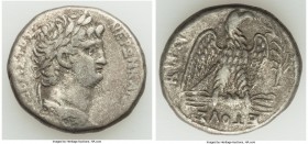 SYRIA. Antioch. Nero (AD 54-68). AR tetradrachm (25mm, 13.95 gm, 12h). VF. Dated Regnal Year 10 and Year 111 of the Caesarean Era (AD 62/3). NEPΩN KAI...