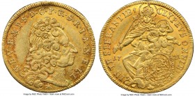 Bavaria. Maximilian II, Emanuel gold 1/2 Maximilian d'Or 1721 AU50 NGC, Munich mint, KM387, Fr-227. 

HID09801242017

© 2020 Heritage Auctions | All R...