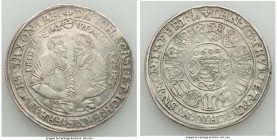 Saxe-Coburg-Eisenach. Johann Casimir & Johann Ernst II Taler 1600 Coburg mint, Dav-9760. 40.4mm. 28.93gm. 

HID09801242017

© 2020 Heritage Auctions |...