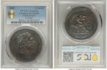 George III Crown 1820/19-LX AU Details (Cleaned) PCGS, KM675, S-3787. Dark glossy surfaces.

HID09801242017

© 2020 Heritage Auctions | All Rights Res...