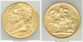 George IV gold Sovereign 1822 XF (Cleaned), KM682, S-3800. 21.9mm. 7.89gm. AGW 0.2355 oz. 

HID09801242017

© 2020 Heritage Auctions | All Rights Rese...