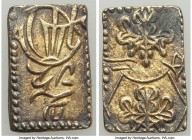 Manen Ni Bu Kin (2 Bu) ND (1860) XF, Edo mint, KM-C21c.1, JNDA 09-28, Hartill-8.31 (ER). 18.2x12.0mm. 3.06gm. With curved top right stroke of "Bu". An...