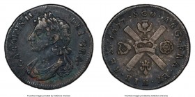 Charles II 1/4 Merk 1677 XF40 PCGS, KM116, S-5624.

HID09801242017

© 2020 Heritage Auctions | All Rights Reserved