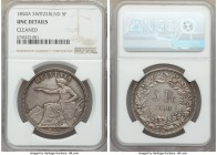 Confederation 5 Francs 1850-A UNC Details (Cleaned) NGC, Paris mint, KM11.

HID09801242017

© 2020 Heritage Auctions | All Rights Reserved