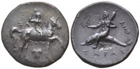 Calabria. Tarentum 280-272 BC. Nomos AR