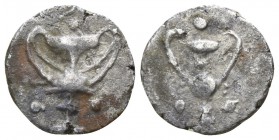 Calabria. Tarentum 280-228 BC. Litra AR