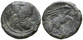 Bruttium. Kroton 333-331 BC. Bronze Æ