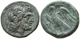 Bruttium. The Brettii 216-214 BC. Bronze Æ