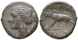 Sicily. Akragas. Phintias. Tyrant 287-279 BC. Bronze Æ