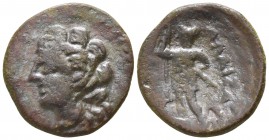 Sicily. Alaesa circa 208-186 BC. Bronze Æ