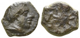 Sicily. Eryx 330-260 BC. Bronze Æ