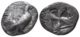 Sicily. Himera 530-520 BC. Obol AR