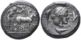 Sicily. Syracuse. Deinomenid Tyranny 485-466 BC. Tetradrachm AR