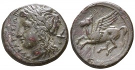 Sicily. Syracuse. Timoleon 344-317 BC. Bronze Æ