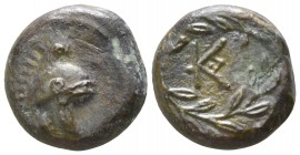 Sicily. The Kampanoi 344-336 BC. Bronze Æ