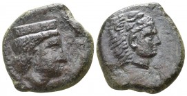 Sicily. Thermai Himerensis 407-406 BC. Bronze Æ
