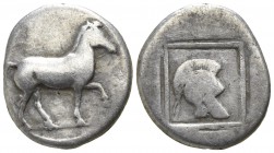 Kings of Macedon. . Alexander I 495-450 BC. Tetrobol AR
