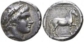 Kings of Macedon. Aigai. Archelaos  419-399 BC. Stater AR