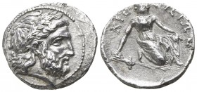 Thessaly. Kierion 350-325 BC. Trihemiobol AR