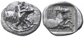 Thessaly. Perrhaebi 450-400 BC. Hemidrachm AR